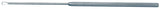 Ear Curette Br Surgical Billeau 6-1/2 Inch Length Round Knurled Handle 4 X 7 Mm Tip Flexible Oval Loop Tip - Behope