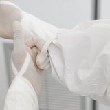 Chemotherapy Procedure Gown Contec® CritiGear™ 6X-Large / 7X-Large White NonSterile ASTM D6978-05 Disposable - BeHope