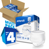 Unisex Adult Absorbent Underwear Attends Care Pull On with Tear Away Seams X-Large Disposable Heavy Absorbency