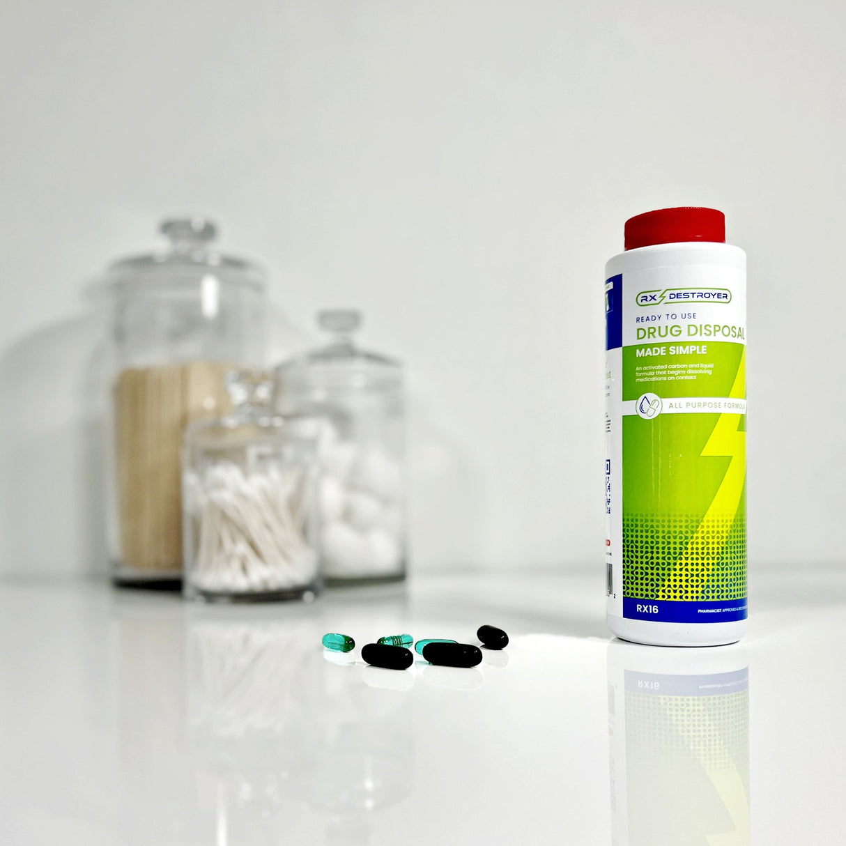 Drug Disposal System Rx Destroyer™ All-Purpose 9 lbs. Carton Weight - BeHope