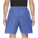 Exam Shorts McKesson 2X-Large Blue SMS Adult Disposable - BeHope