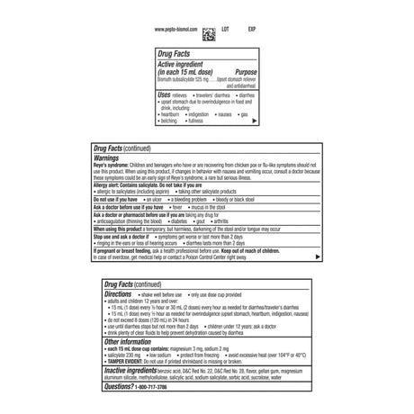 Multi-Symptom Digestive Relief Pepto Bismol® Ultra - BeHope