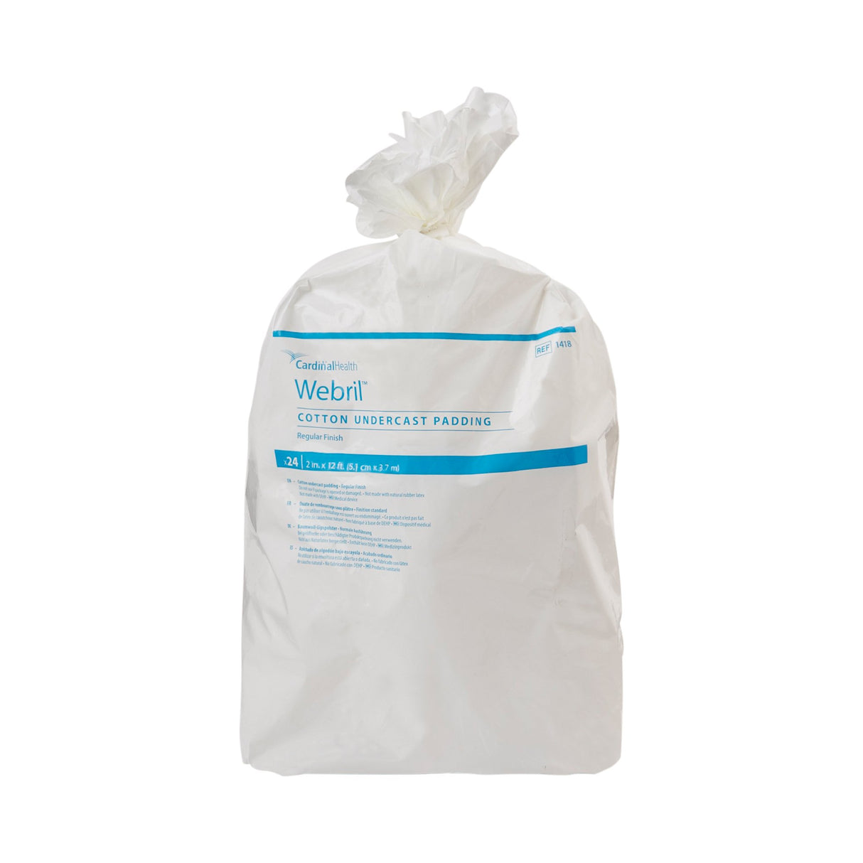 Cast Padding Undercast Webril™ 2 Inch X 4 Yard Cotton NonSterile - BeHope