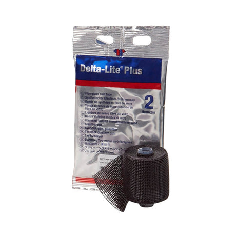 Cast Tape Delta-Lite® Plus 4 Inch X 12 Foot Fiberglass / Resin Black - BeHope