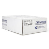 Trash Bag McKesson 56 gal. Clear HDPE 17 Mic. 43 X 48 Inch Star Seal Bottom Coreless Roll