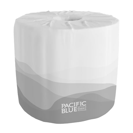 Toilet Tissue Pacific Blue Basic® White 2-Ply Standard Size Cored Roll 550 Sheets 3-4/5 X 4 Inch - BeHope