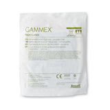 Surgical Glove GAMMEX® Non-Latex Size 6.5 Sterile Polyisoprene Standard Cuff Length Micro-Textured Green Chemo Tested - BeHope