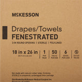 General Purpose Drape McKesson Poly Lined Towel Drape 18 W X 26 L Inch Sterile - BeHope