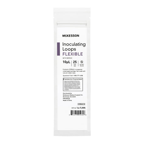 Inoculating Loop with Needle McKesson 10 μL ABS Integrated Handle Sterile - BeHope