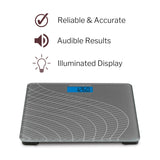 Floor Scale Veridian® Digital Display 438 lbs. / 199 kg Capacity Gray Battery Operated - BeHope