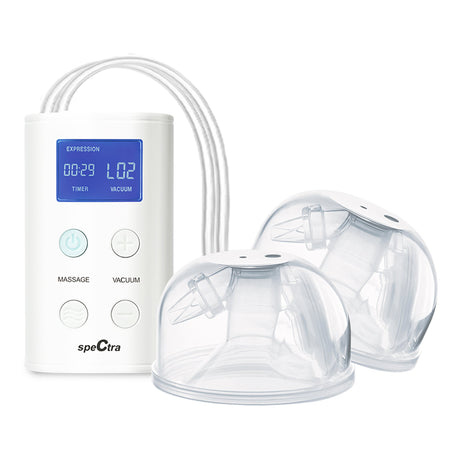 Double Electric Breast Pump with Wearable CaraCup Milk Collection Inserts Spectra® 9 Plus - BeHope