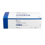Safety Insulin Syringe with Needle Magellan™ 1 mL 1/2 Inch 29 Gauge Sliding Safety Needle Regular Wall - BeHope