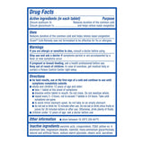 Cold and Cough Relief Zicam® 2X - 1X Strength Tablet 25 per Box - BeHope