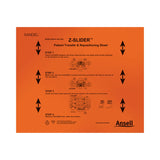 Transfer Sheet Z-Slider™ Orange 33 X 39 Inch Without Handles - BeHope