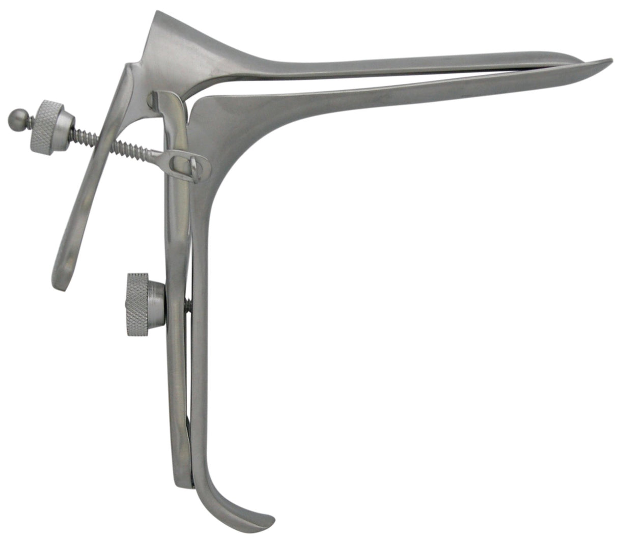 Vaginal Speculum BR Surgical Pederson NonSterile Surgical Grade German Stainless Steel Medium Right Side Open Reusable Without Light Source Capability - BeHope