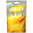 Cold and Cough Relief Halls® Sugar-Free 7.6 mg Strength Lozenge 25 per Bag - BeHope