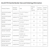 Foam Dressing Allevyn Gentle Border 3 X 3 Inch With Border Film Backing Silicone Gel Adhesive Square Sterile - BeHope