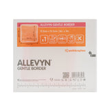Hydrocellular Foam Dressing Allevyn Gentle Border Silicone Gel Adhesive Sterile - BeHope