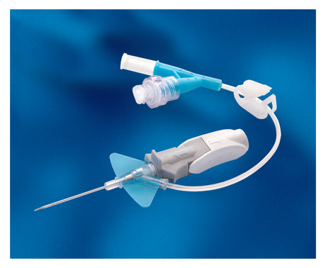 Closed IV Catheter Nexiva™ 24 Gauge 3/4 Inch Vialon Biomaterial Winged Hub Blood Control - BeHope