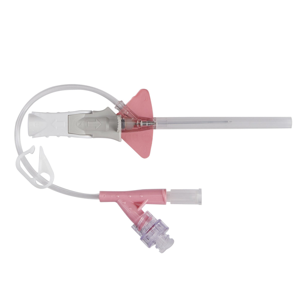 Closed IV Catheter Nexiva™ 20 Gauge 1 Inch Vialon Biomaterial Winged Hub Blood Control - BeHope