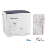 Closed IV Catheter Nexiva™ 20 Gauge 1 Inch Vialon Biomaterial Winged Hub Blood Control - BeHope