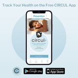 Wellness Monitor Ring Prevention® circul+™ Monitoring Blood Pressure, Oximetry, Heart Rate, Temperature Battery Operated - BeHope