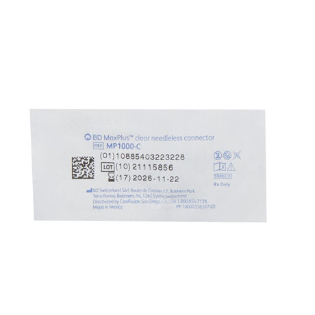 Maxplus Tru-swab Needleless Connector MRI Safe Lipid Chemo Compatible - BeHope