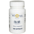 Vitamin Supplement Bio Tech™ Vitamin D3 5,0000 IU Strength Capsule 100 per Bottle - BeHope