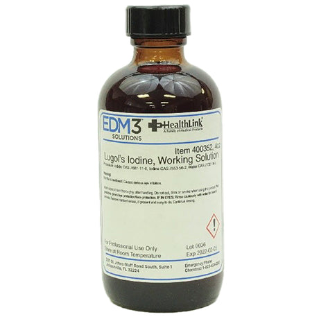 Lugol's Iodine Stain 4 oz. - BeHope