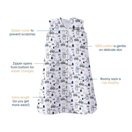Wearable Blanket Halo® SleepSack® Cotton NonSterile - BeHope