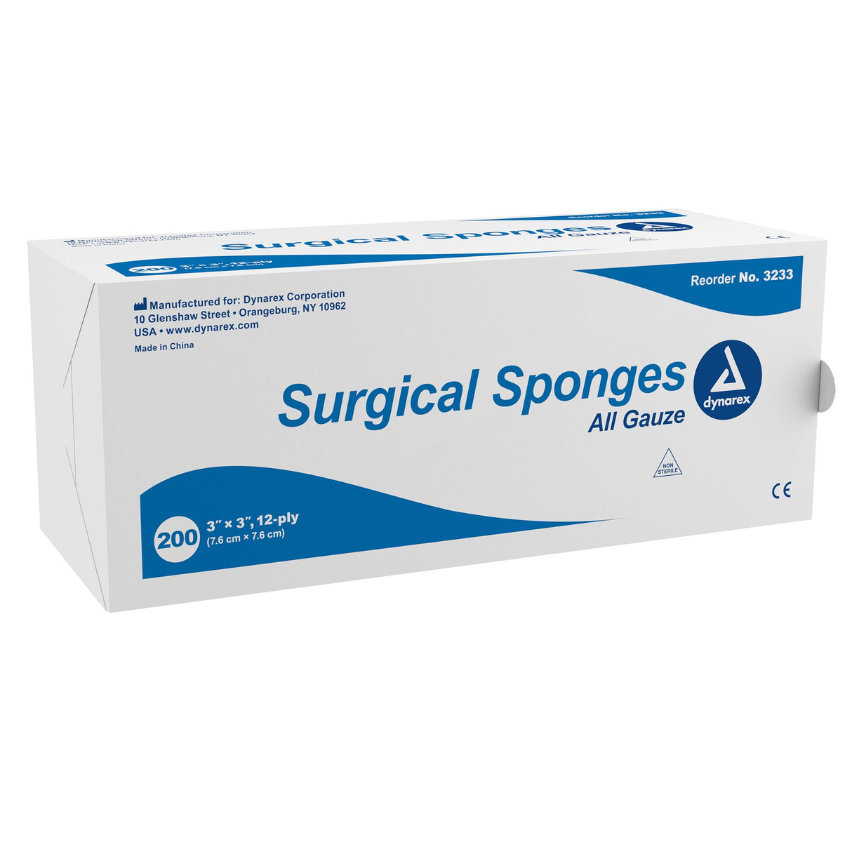 Gauze Sponge Dynarex® Nonsterile Absorbent Cotton Dressing - BeHope