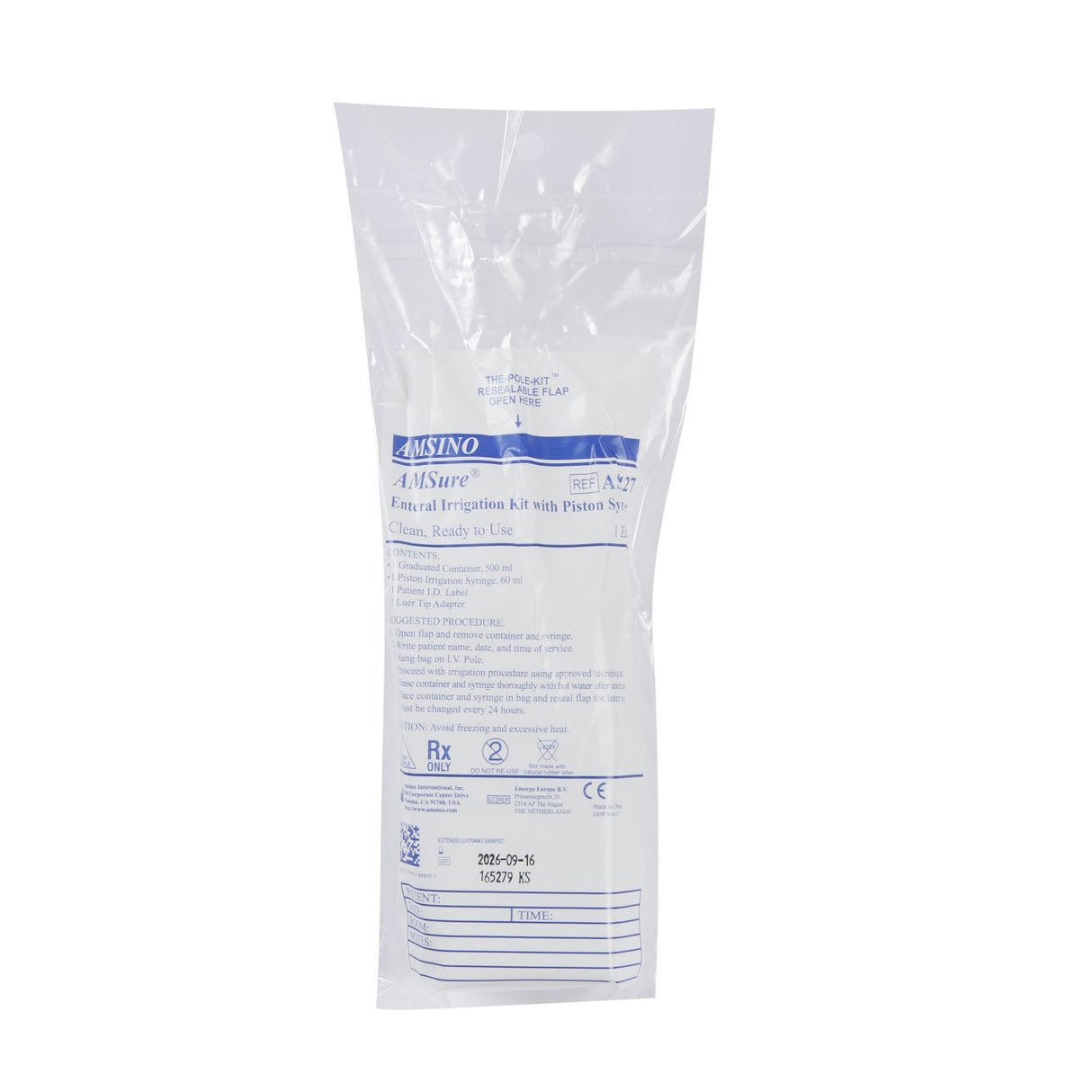 Irrigation Tray AMSure® - BeHope