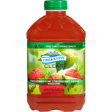 Thickened Beverage Thick & Easy® 46 oz. Bottle Kiwi Strawberry Flavor Liquid IDDSI Level 2 Mildly Thick - BeHope