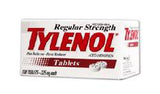 Pain Relief Tylenol® 325 mg Strength Acetaminophen Tablet 100 per Bottle - BeHope