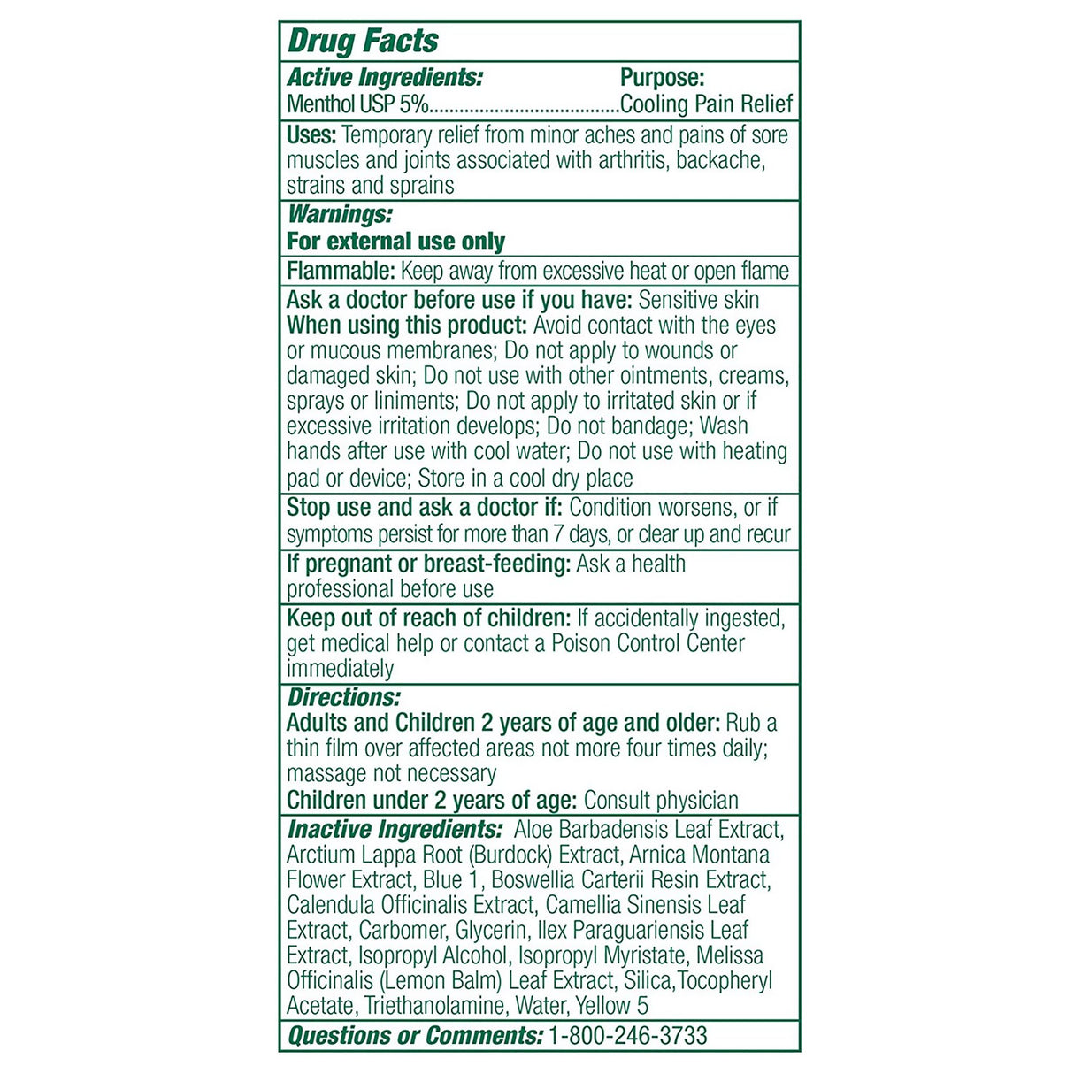 Topical Pain Relief Biofreeze® Professional 5% Strength Menthol Topical Gel 16 oz. - BeHope