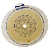 Ostomy Barrier Sensura® Flex Trim to Fit, Standard Wear Double Layer Adhesive 50 mm Flange Red Code System 3/8 to 1-7/8 Inch Opening - BeHope