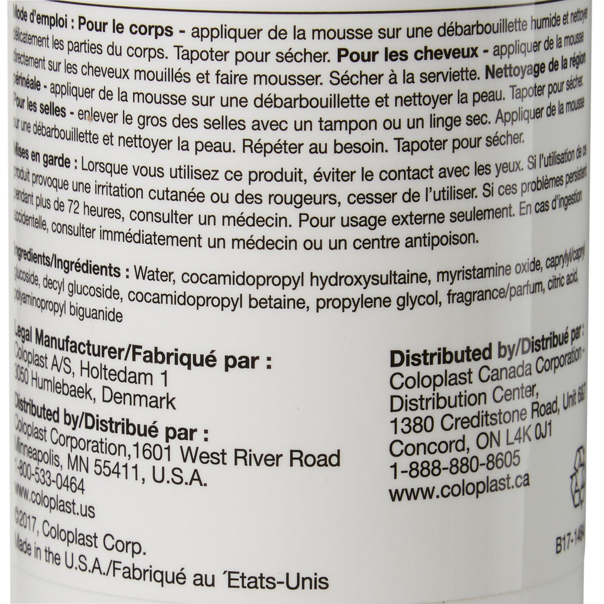 Rinse-Free Shampoo and Body Wash Bedside-Care® 8.1 oz. Pump Bottle Scented - BeHope