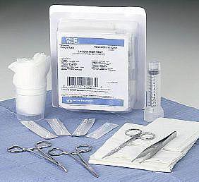 Pre-Packaged Sterile Laceration Tray for Optimal Wound Care - BeHope