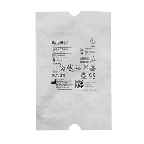 Huber Safestep Infusion Set for Safe IV Therapy Delivery - BeHope