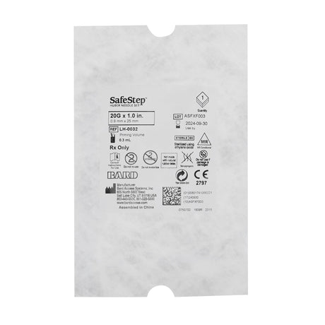 Huber Safestep Infusion Set for IV Therapy Without Port - BeHope