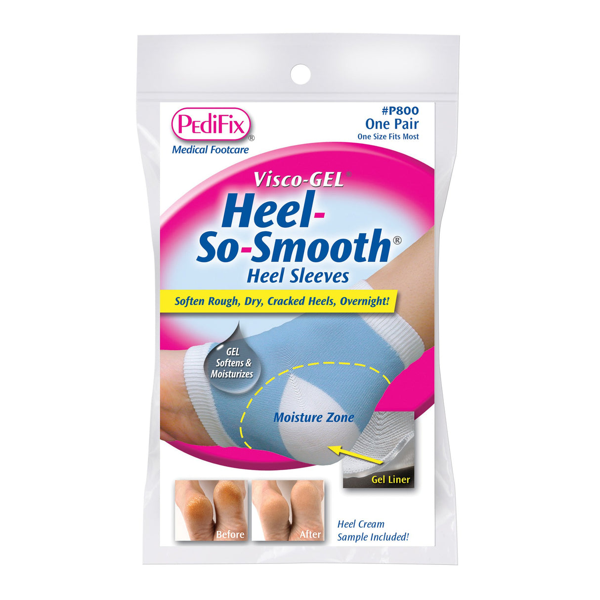 Heel Protector Visco-Gel® Heel-So-Smooth® One Size Fits Most - BeHope
