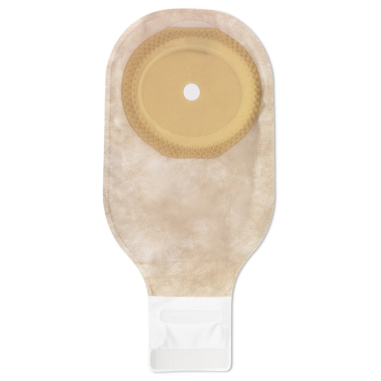 Ostomy Pouch Premier™ One-Piece System 12 Inch Length Oval, Flat, Trim to Fit 2-1/2 to 3 Inch Stoma Drainable - BeHope