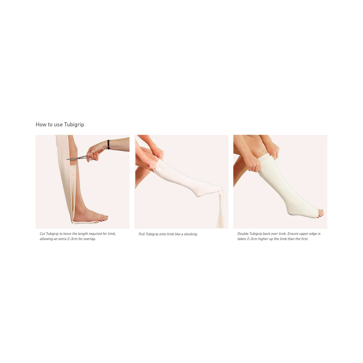 Elastic Tubular Support Bandage Tubigrip® 13 Inch X 11 Yard Large Trunk Pull On Natural NonSterile Size L Standard Compression - BeHope