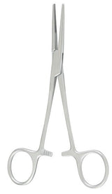 Hemostatic Forceps Miltex® Kelly Disposable Pakistani Stainless Steel Sterile Locking Serrated Tips - BeHope