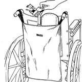 Wheelchair Bag SkiL-Care™ For Wheelchair Footrest - BeHope
