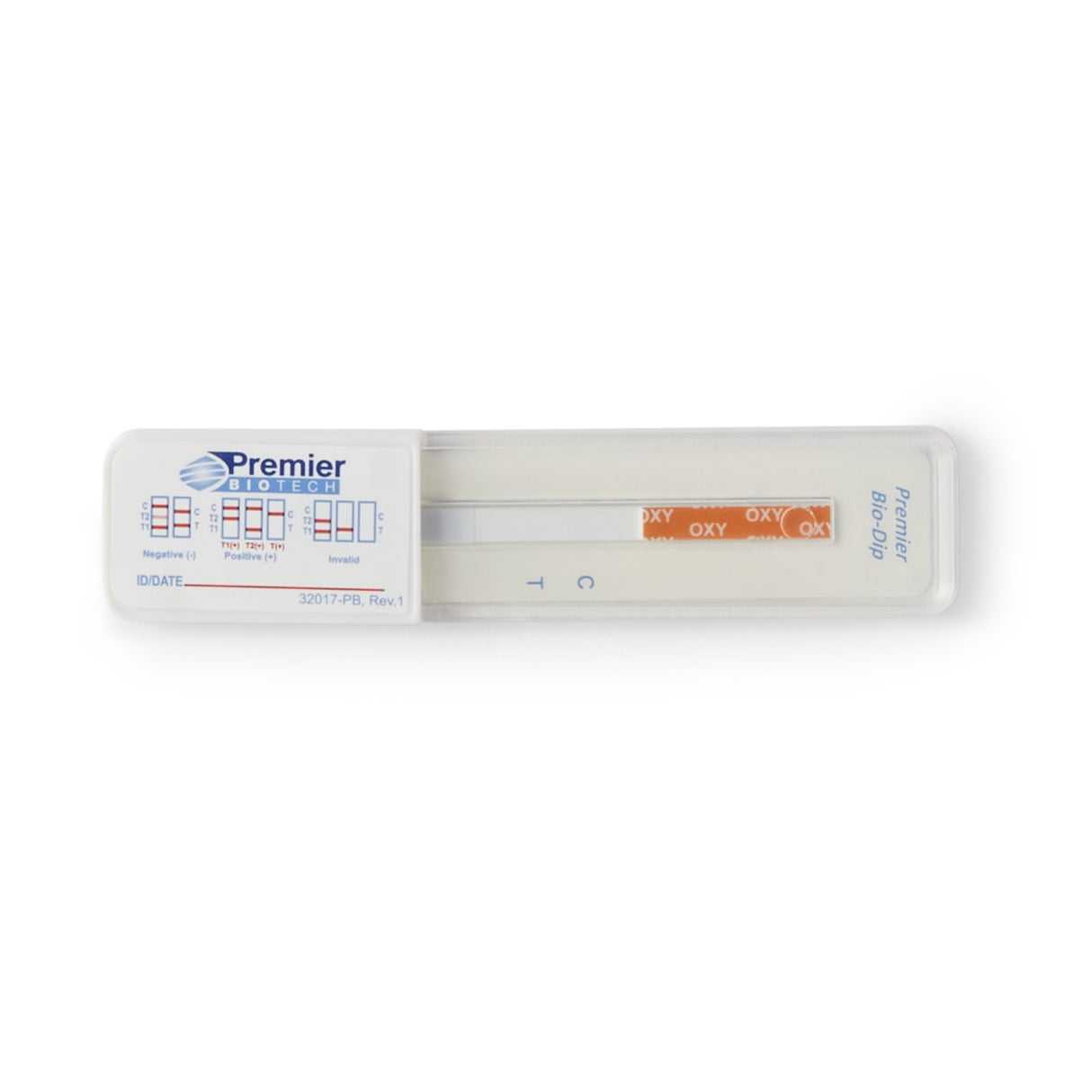 Drugs of Abuse Test Kit Premier Bio-Dip Oxycodone (OXY) 25 Tests CLIA Waived - BeHope