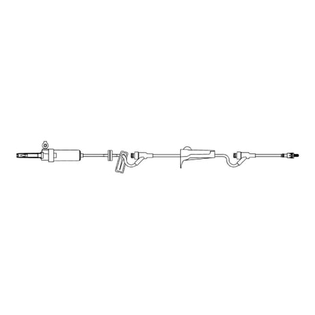 Primary IV Administration Set Amsafe® Gravity System Reliable Fluid Delivery - BeHope