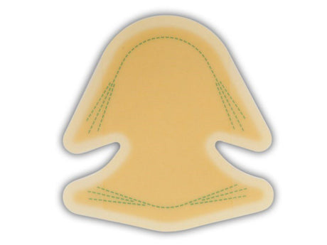 Hydrocolloid Dressing DuoDERMÂ® SignalÂ® CGFÂ® Foam Backing 7-1/2 X 7-4/5 Inch Heel Hydrocolloid - BeHope