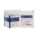 Cellulose Filled Nonwoven Sponge Curity™ 3 X 4 Inch 4-Ply Sterile 2 per Pack - BeHope