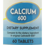 Joint Health Supplement Geri-Care® Calcium 600 mg Strength Caplet 60 per Bottle - BeHope